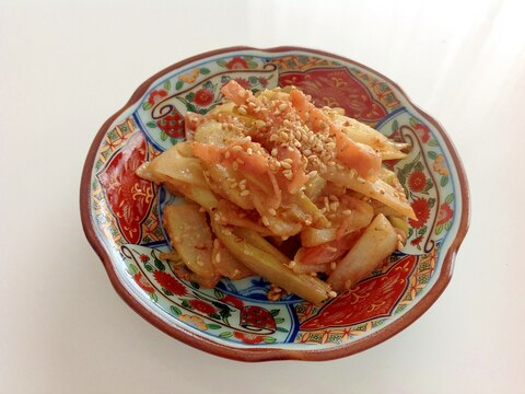 食べやすい☆山うどのマヨ味噌炒め